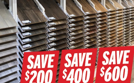 Storewide savings on all types of flooring